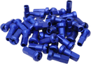 MOOSE OFFROAD Spoke Nipples - MX1 - Blue - 8 Gauge - Set 24-820