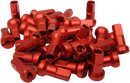 MOOSE OFFROAD Spoke Nipples - MX1 - Red - 8 Gauge - Set 24-830
