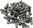 MOOSE OFFROAD Spoke Nipples - MX1 - Titanium Gray - 8 Gauge - Set 24-840