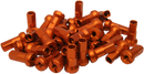 MOOSE OFFROAD Spoke Nipples - MX1 - Orange - 8 Gauge - Set 24-850