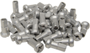 MOOSE OFFROAD Spoke Nipples - MX1 - Silver - 9 Gauge - Set 24-900
