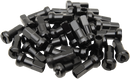 MOOSE OFFROAD Spoke Nipples - MX1 - Black - 9 Gauge - Set 24-910