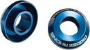 MOOSE OFFROAD Fast Wheel Spacer - Rear - Blue - Yamaha W16-4301L