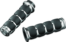 Kuryakyn ISO Grips Without Throttle Boss for Harley-Davidson Dual Cable Models - Chrome Finish