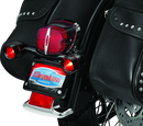 Kuryakyn Bullet Light Rear Turn Signal Bar for Harley Davidson - Gloss Black Part