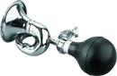 Bikers Choice Chrome Bugle Horn Universal Custom for Motorcycles