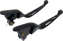 3 Slot Lever Set Black Flt `21 22 Cbl Clutch
