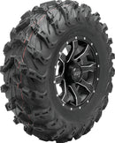 QuadBoss QBT672 Radial Mud Tire - 30x10R14 8-Ply for Powersports Vehicles