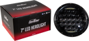 Led Headlight 7" 90w Black 3500/2400 Lumens