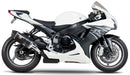 Yoshimura Exhaust Street R 77 Slip-On SS CF for Suzuki GSX-R600 and GSX-R750