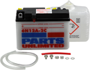 PARTS UNLIMITED Battery - 6N12A-2C (B54-6) 6N12A-2C-FP