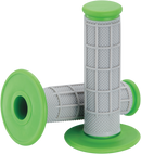MOOSE OFFROAD Qualifier Grips - Half Waffle - Green 1MG0715-EGM