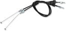 MOOSE OFFROAD Black Vinyl Throttle Cable - 29-1/4" - Honda 45-1009