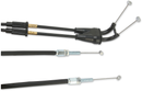MOOSE OFFROAD Black Vinyl Throttle Cable - 32" - Kawasaki 45-1013