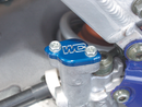 WORKS CONNECTION Rear Billet Brake Cover for Kawasaki/Yamaha 21-700 - Blue