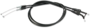 MOOSE OFFROAD Black Vinyl Throttle Cable - 30-1/2" - KTM 45-1045