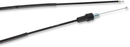 MOOSE OFFROAD Black Vinyl Throttle Cable - Stock Length - Suzuki 45-1122