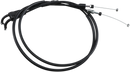 MOOSE OFFROAD Black Vinyl Throttle Cable - 33-1/2" - Yamaha 45-1180