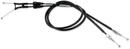MOOSE OFFROAD Black Vinyl Throttle Cable - Stock Length - Yamaha 45-1182