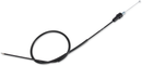 MOOSE OFFROAD Black Vinyl Throttle Cable - Stock Length - Honda 45-1201