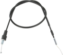 MOOSE OFFROAD Black Vinyl Throttle Cable - Stock Length - Yamaha 45-1192