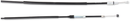 MOOSE OFFROAD Black Vinyl Clutch Cable - Suzuki 45-2051