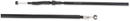 MOOSE OFFROAD Black Vinyl Clutch Cable - Yamaha 45-2108