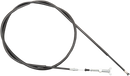 MOOSE OFFROAD Black Vinyl Brake Cable - Rear - Parking - Yamaha 45-4060