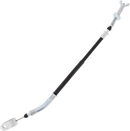 MOOSE OFFROAD Black Vinyl Brake Cable - Rear - Yamaha 45-4053