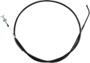 MOOSE OFFROAD Black Vinyl Brake Cable - Rear - Parking - Yamaha 45-4069