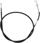 MOOSE OFFROAD Black Vinyl Brake Cable - Rear - Parking - Honda 45-4071
