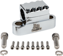 LA CHOPPERS Kage Fighter Handlebar Clamp - Chrome LA-7335-XXC