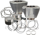 S&S CYCLE Cylinder Kit - 1200 cc Conversion - 11.2:1 Compression Ratio - Silver - XL 910-0690