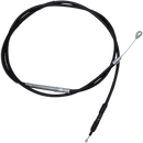 LA CHOPPERS Black Vinyl Clutch Cable - 15"-17" Ape Hanger Handlebars - '18-'22 Softail LA-8152C16B