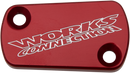 WORKS CONNECTION Clutch Cover Red for Honda, Kawasaki, Yamaha 21-151