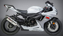 Yoshimura RS-12 ADV Exhaust Signature Alpha Slip-On for Suzuki GSX-R600 and GSX-R750