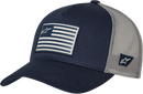 ALPINESTARS Flag Snapback Hat - Navy/Gray - One Size 1211810137011OS