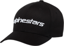 ALPINESTARS Linear Hat - Black/White - Large/XL 1230810051020LX