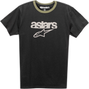 ALPINESTARS Match T-Shirt - Black/Military - Large 1211740101069L