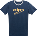 ALPINESTARS Match T-Shirt - Navy/Heather Gray - XL 1211740107026XL