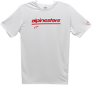 ALPINESTARS Tech Line Up Performance T-Shirt - White - Medium 121173800020M