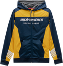 ALPINESTARS Sessions II Fleece - Navy/Gold - Medium 1230531007059M