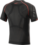 ALPINESTARS Ride Tech v2 Summer Short-Sleeve Underwear Top - Black - XL/2XL 4752721-13-XL/2