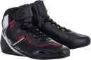 ALPINESTARS Faster-3 Rideknit® Shoes - Black/Silver/Red - US 10 / EU 43 2510319193010