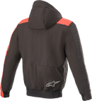ALPINESTARS Rhod Windstopper Hoodie - Black/Gray/Red - Large 4200420-1123-L
