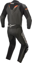 ALPINESTARS GP Force Chaser 1-Piece Leather Suit - Black/Red Fluo - US 46 / EU 56 3150321-1030-56