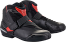 ALPINESTARS SMX1-R V2 Boots - Black/Red - US 5 / EU 38 2224021-13-38