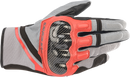 ALPINESTARS Chrome Gloves - Ash Gray/Black/Bright Red - 3XL 3568721-9203-3X