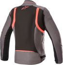 ALPINESTARS Stella T-Kira v2 Air Jacket - Tar Gray/Black/Diva Pink - XL 3312021-9138-XL