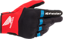 ALPINESTARS Honda Copper Gloves - Black/Bright Red/Blue - Small 3568321-1317-S